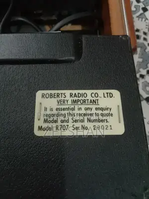 Roberts R707 Vintage 1970s Retro Portable Radio Collector's Item