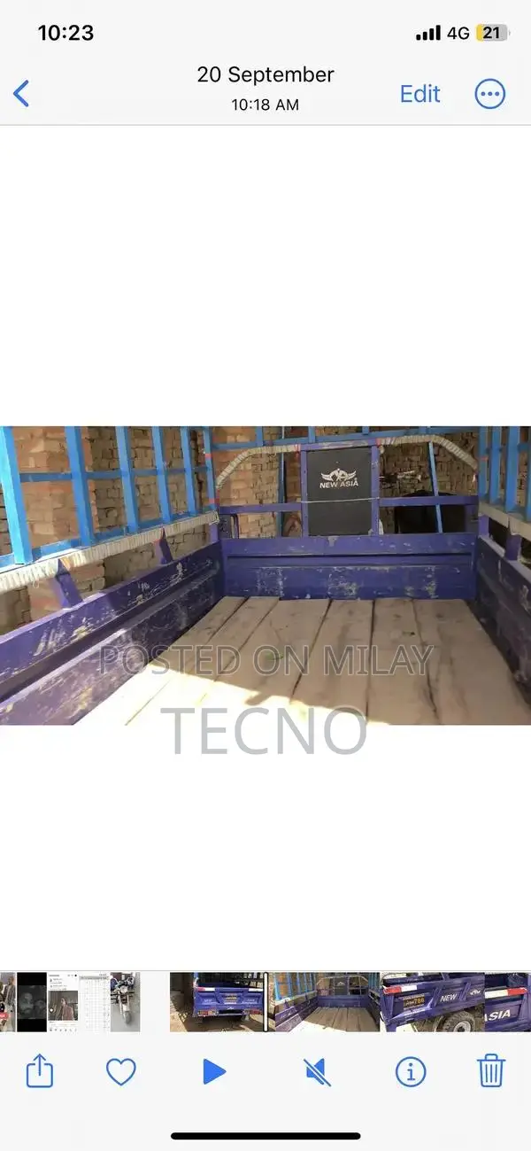 New Asia Loader Rickshaw 150cc Loader Model