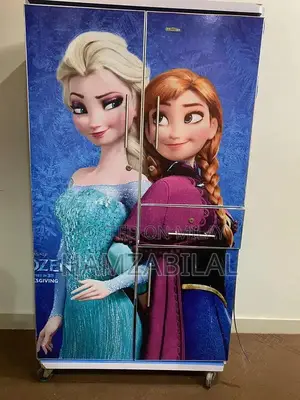 Large Kid's Wooden Wardrobe - 5.5 Feet Tall