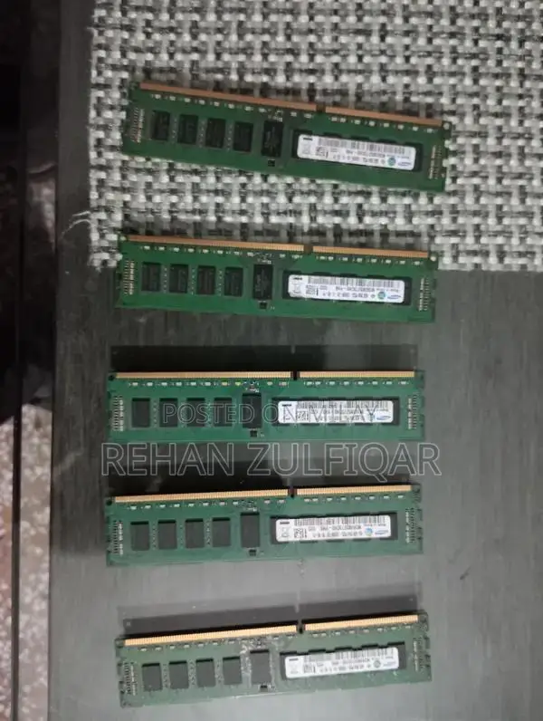DDR3 RAM Memory Sticks - 5 Pieces Total 20GB