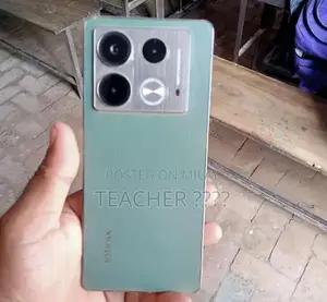 Green Infinix Note 40 Smartphone with Original Packaging