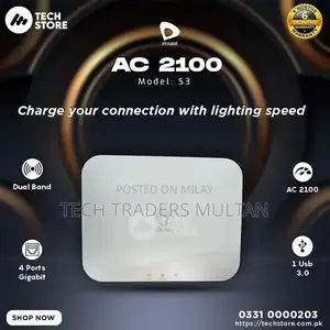 Photo - Etisalat S3 AC2100 Dual Band Wireless Router