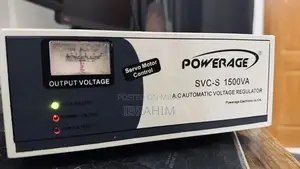 Powerage SVC-S 1500VA Servo Motor Voltage Stabilizer
