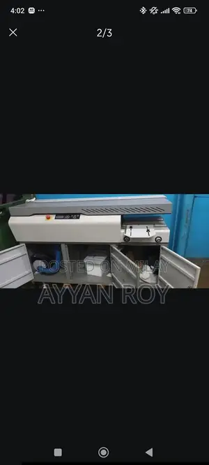 Photo - High-Speed Glue Binding Machine for Book Production