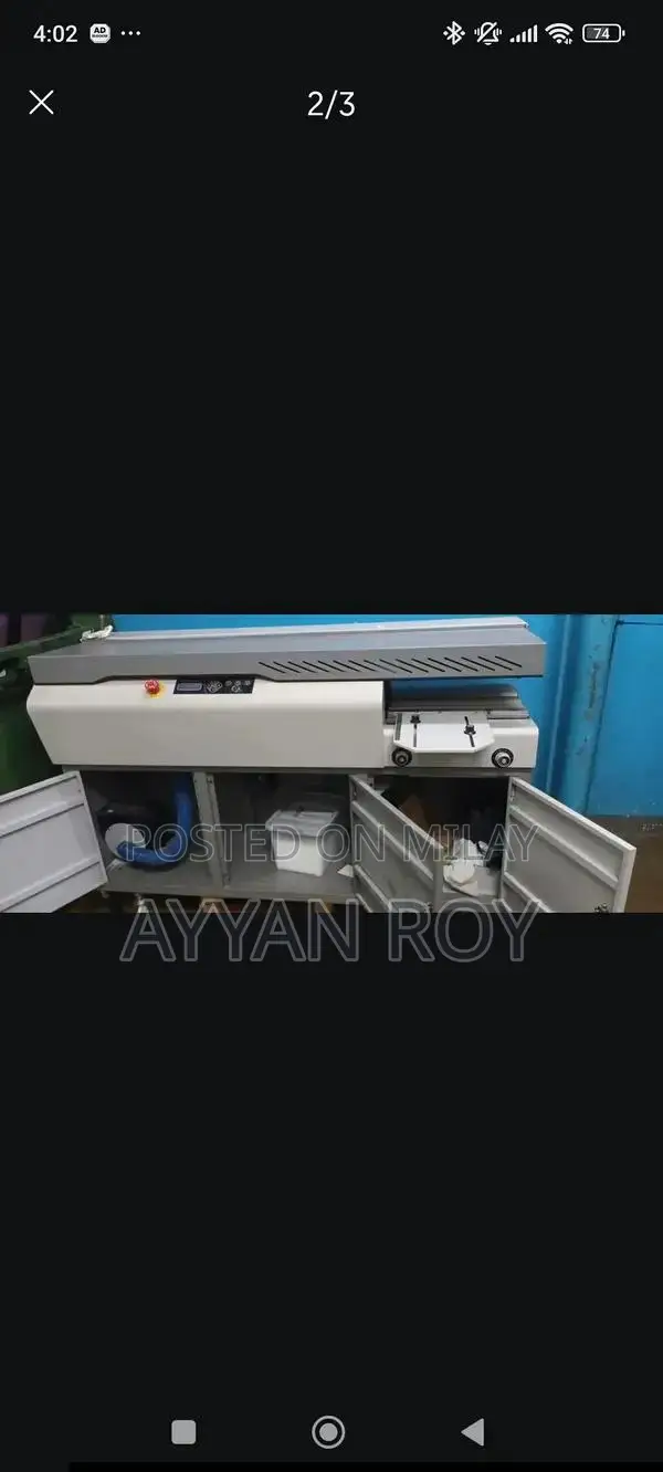 High-Speed Glue Binding Machine for Book Production