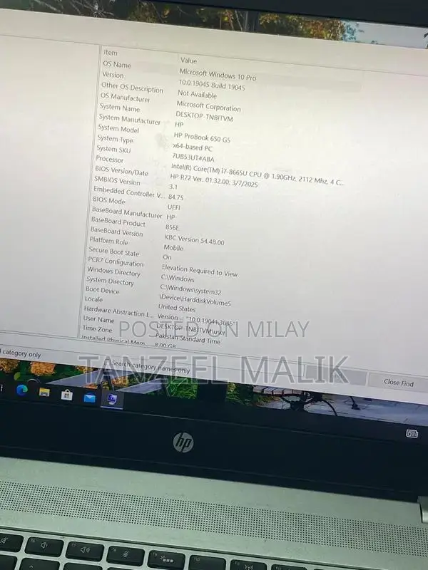 HP ProBook 650 G5 Business Laptop Core i7 8th Gen