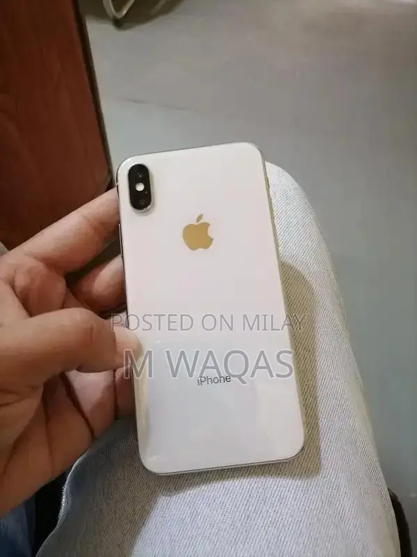 iPhone X 256GB White Smartphone with Screen Issue