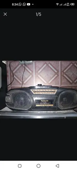 Photo - Panasonic Cassette Player Recorder with FM Radio