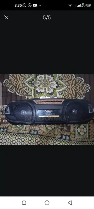 Panasonic Cassette Player Recorder with FM Radio