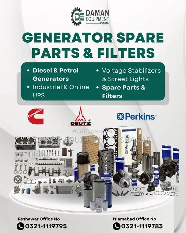 Perkins Generator Filters - Top Quality Engine Parts