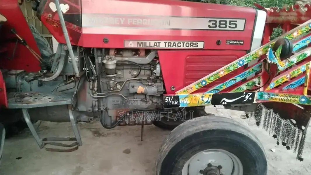 MF 385 Engine Genuine Spare Parts with Tire