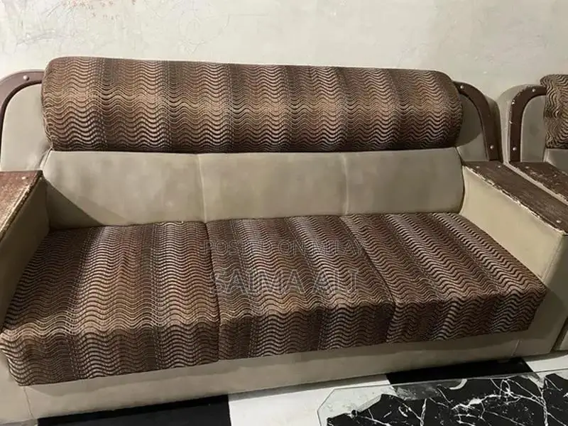 6 Seater Sofa Set, Pure wood