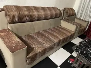 6 Seater Sofa Set, Pure wood