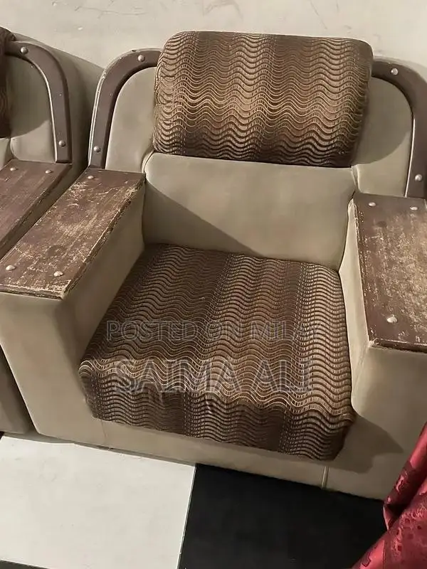 6 Seater Sofa Set, Pure wood