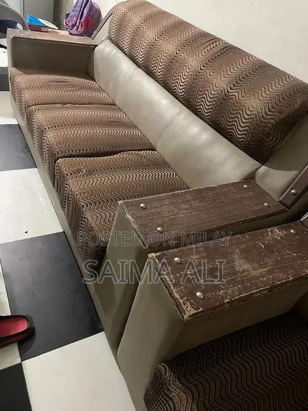 6 Seater Sofa Set, Pure wood