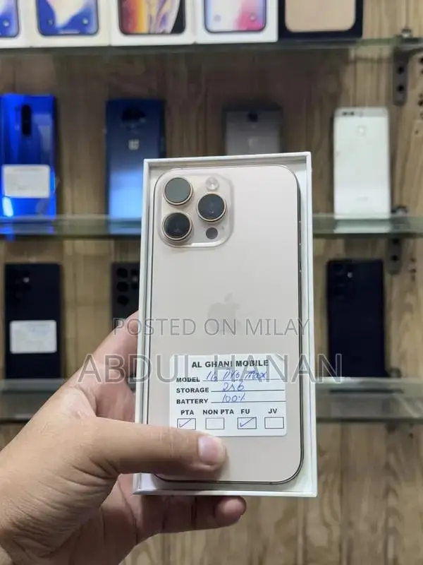 Desert Titanium Smartphone with PTA Approval