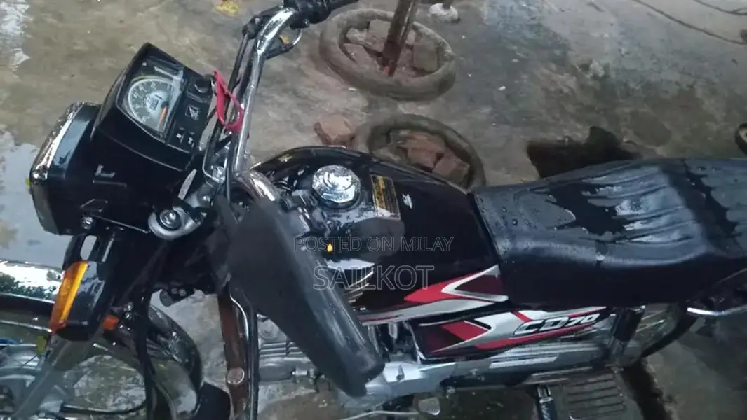 Honda 70cc Motorcycle - 2024-2025 Model Genuine Bike