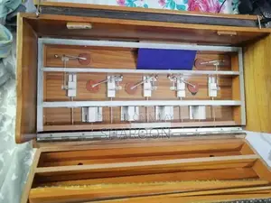 Indian Harmonium with Double Reeds - Kolkata Crafted Musical Instrumen