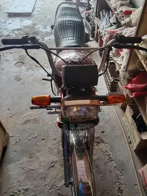 Photo - Honda CD 70 Motorcycle - Red 2019 Model