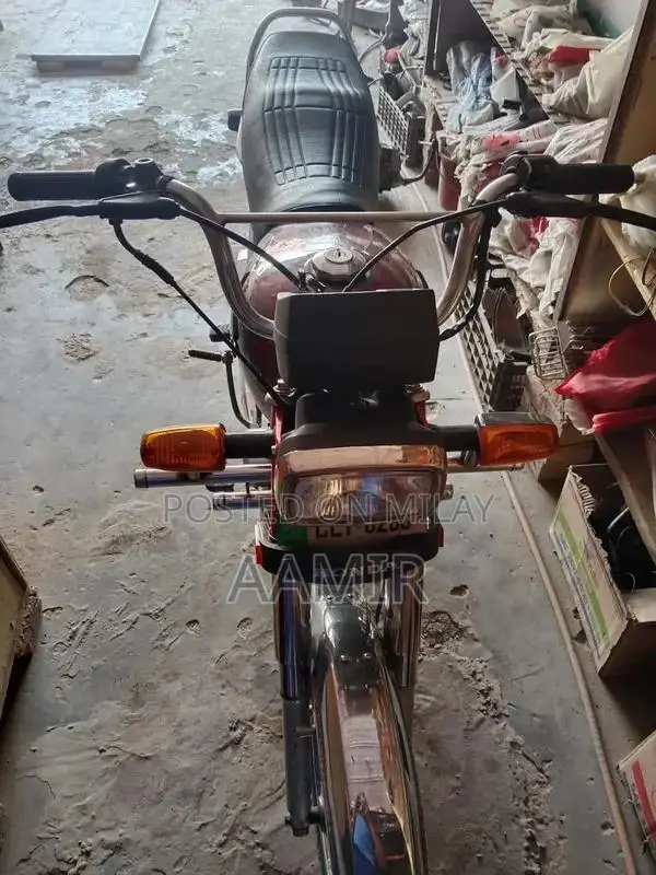 Honda CD 70 Motorcycle - Red 2019 Model