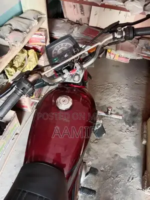 Honda CD 70 Motorcycle - Red 2019 Model