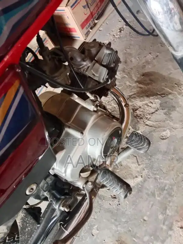 Honda CD 70 Motorcycle - Red 2019 Model