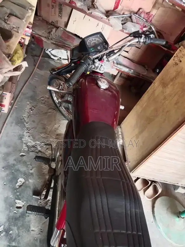 Honda CD 70 Motorcycle - Red 2019 Model