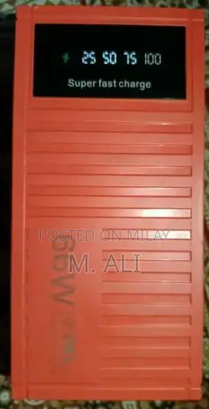 Photo - 60000mAh High-Capacity Power Bank with Dual 60W Fast Charging