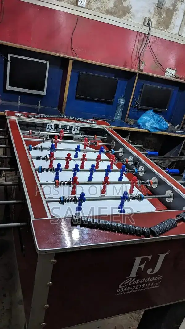 FJ Classic Foosball Table PATTI - Gently Used Gaming Accessory