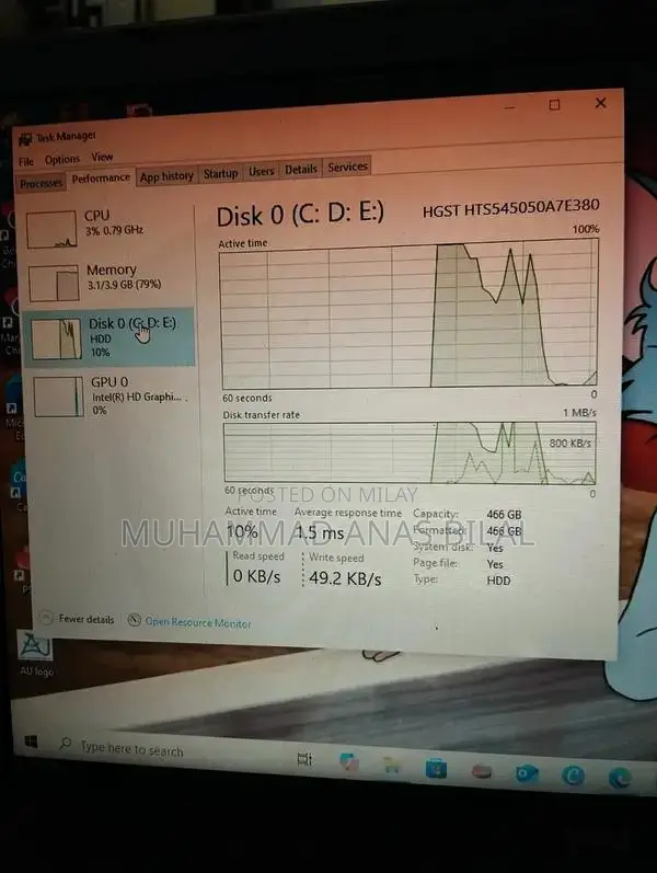 Dell Vostro 3558 Business Laptop - 15.6" Intel Core i5