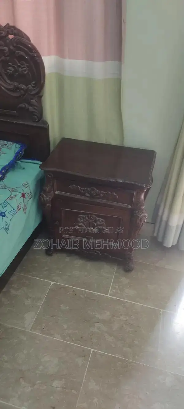 Full Bedroom Furniture Set with Almari and Dressing Table