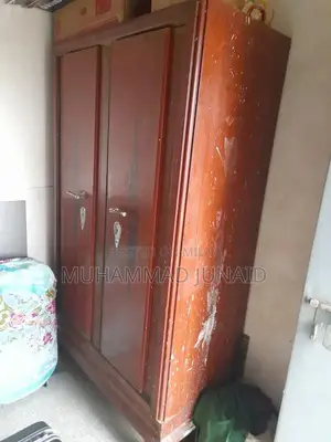 Photo - Sturdy 2-Door Steel Storage Cupboard with Shelves