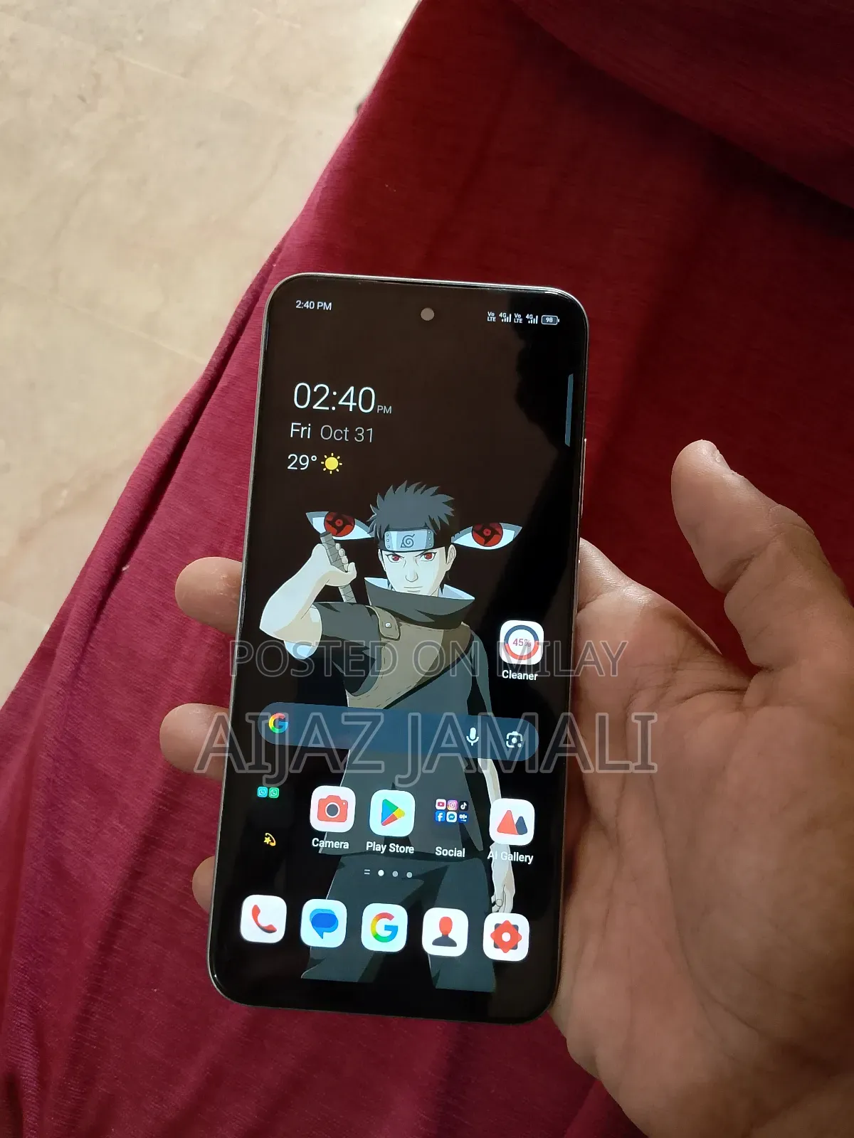 Infinix Hot 50i 128 GB Silver