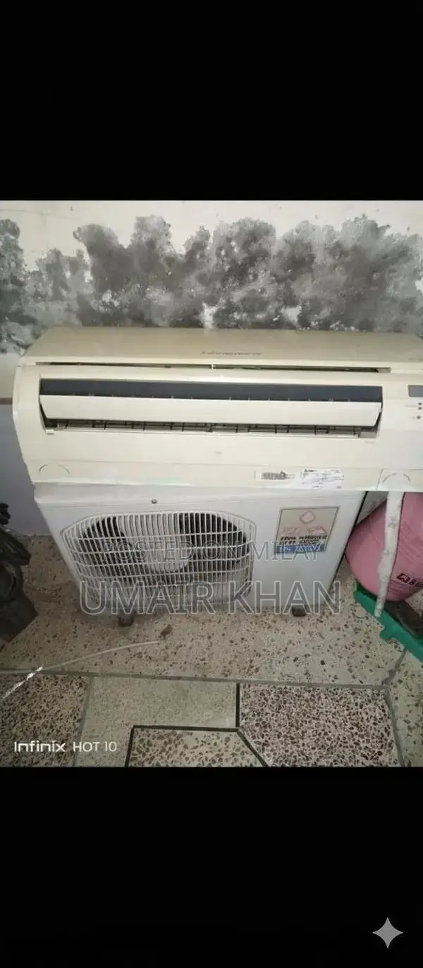 Mitsubishi 1 Ton Split Air Conditioner - Cooling Efficiency