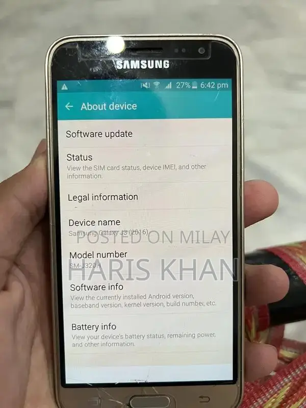 Samsung Galaxy J3 Budget Smartphone Compact Design