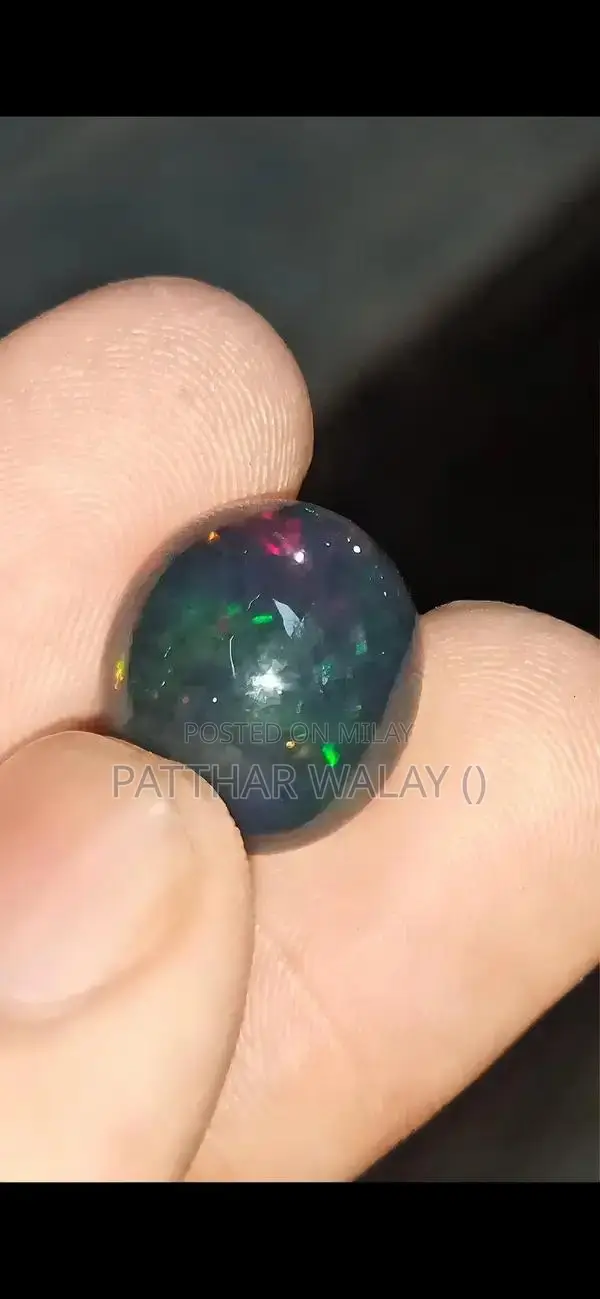 Natural Opal Stone - Multi-Color Fire Opal Gemstone