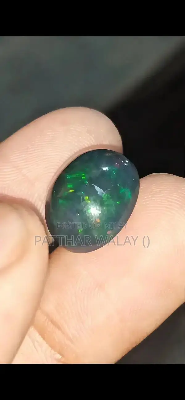 Natural Opal Stone - Multi-Color Fire Opal Gemstone