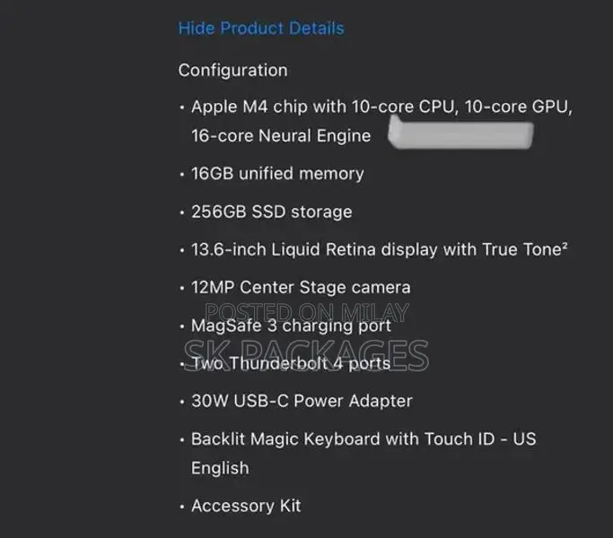 Apple MacBook Air with M4 Chip - Powerful Ultralight Laptop
