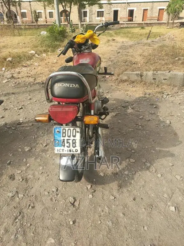 Classic Motorcycle with Genuine Parts