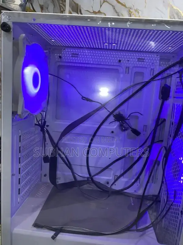 RGB Gaming PC Case with Tempered Glass Side Panel