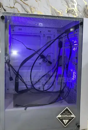 RGB Gaming PC Case with Tempered Glass Side Panel