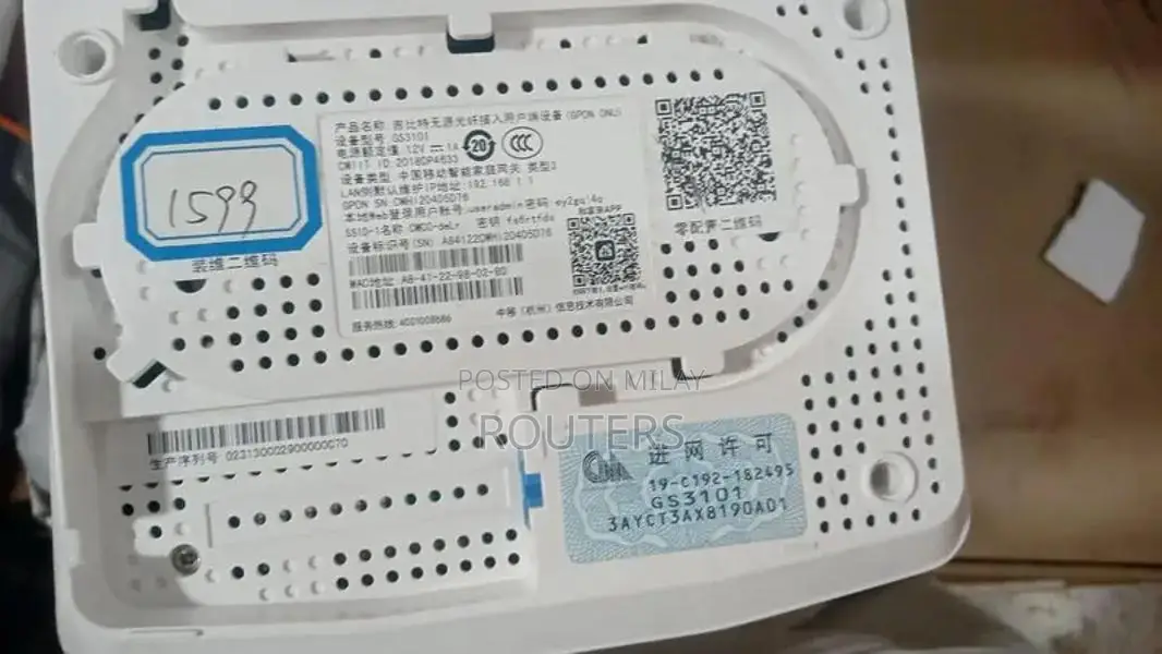 XPON WiFi Modem for High-Speed Fiber Internet Connectivity