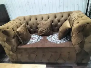 Photo - Custom 7-Seat Living Room Sofa Set in Excellent Condition