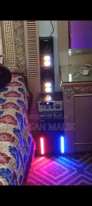 Photo - Panasonic Bass Speakers Sound System with Lighting