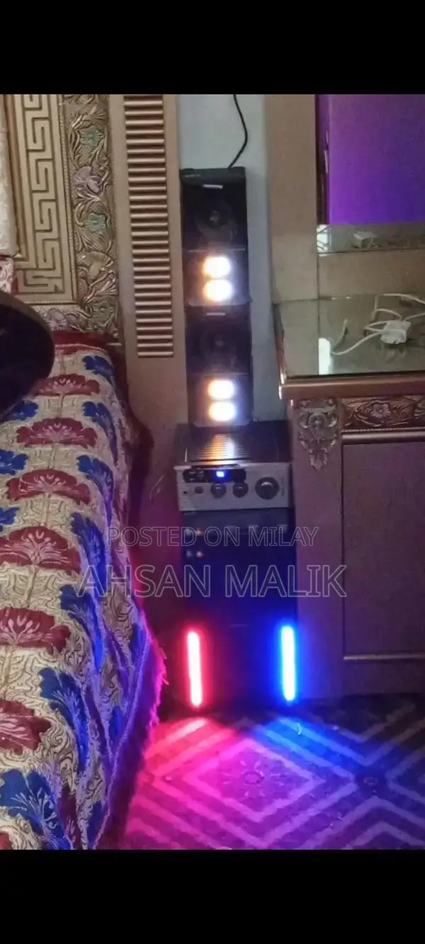 Panasonic Bass Speakers Sound System with Lighting