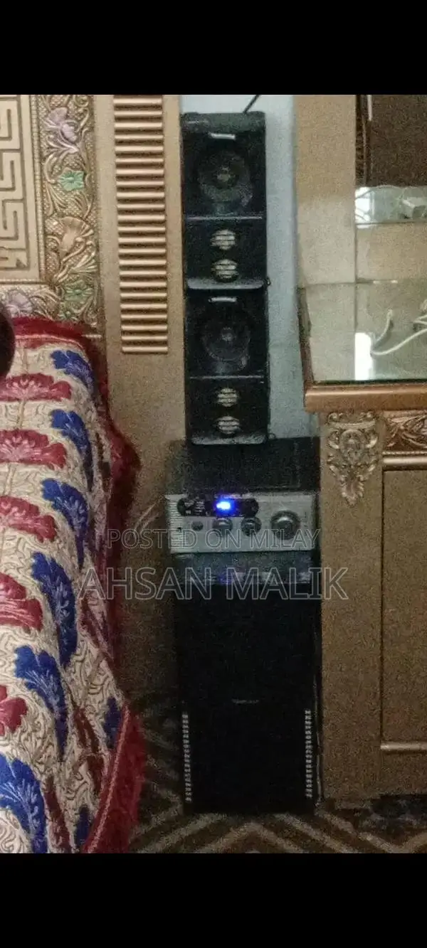 Panasonic Bass Speakers Sound System with Lighting