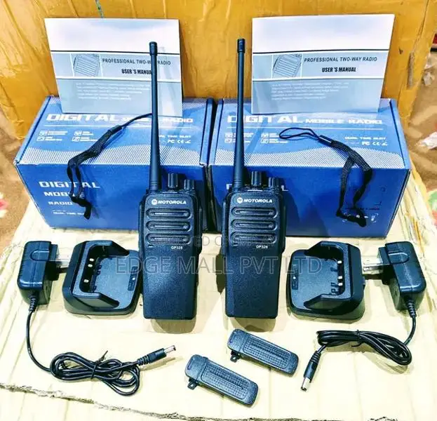Motorola GP328 Professional Two-Way Radio - Long Range Walkie Talkie