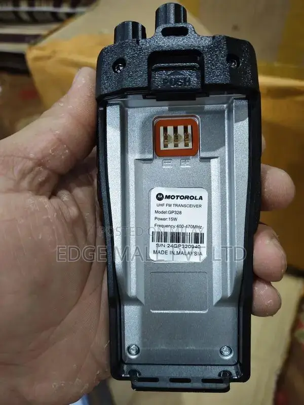 Motorola GP328 Professional Two-Way Radio - Long Range Walkie Talkie