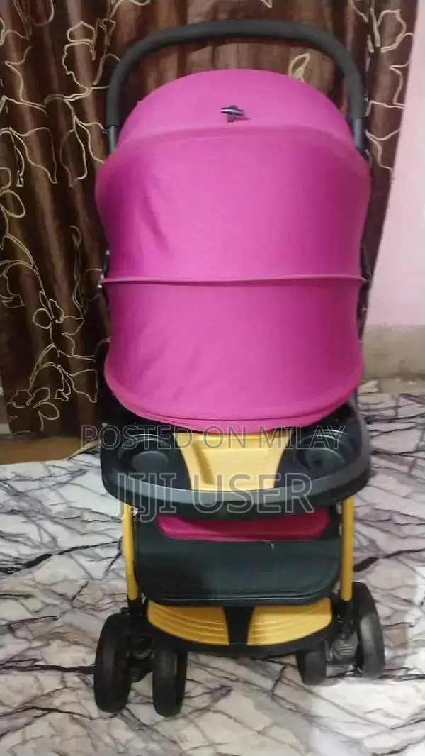 Large Imported Baby Stroller - Nearly Pristine Condition