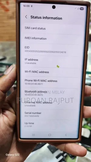 New Samsung Galaxy S22 Ultra 256 GB